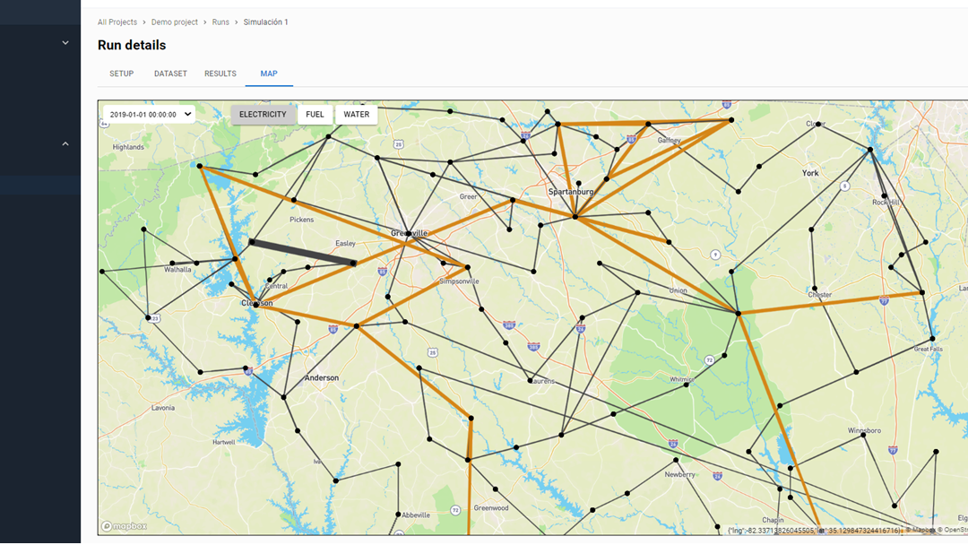 Cloud-Based AI Platform for Power System Planning and Energy Transition Analysis